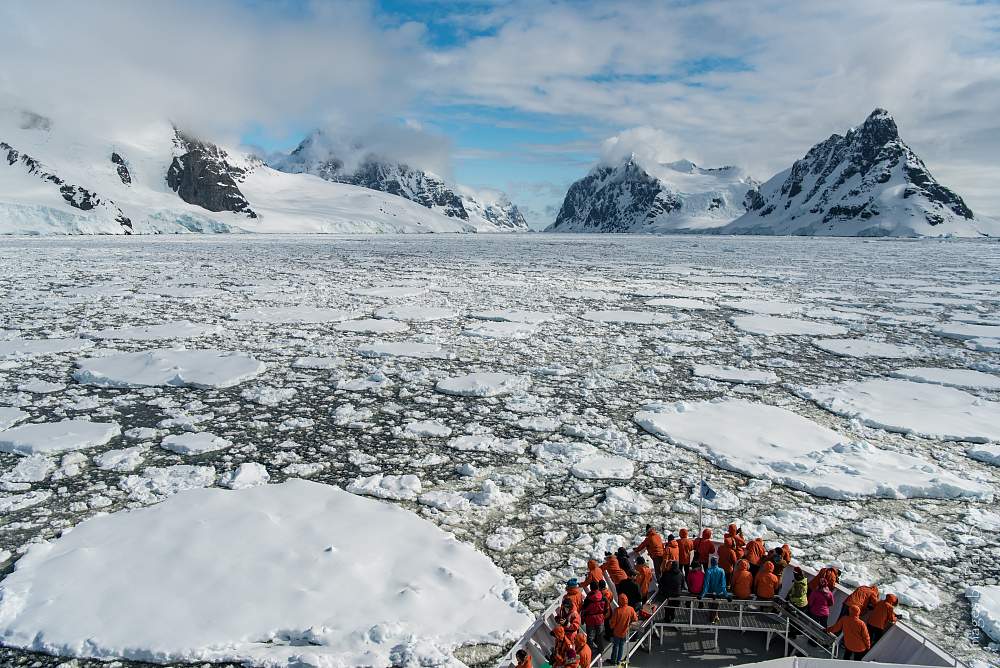 Экспедиционный круиз в Антарктиду на борту теплохода Ocean Nova (с перелетом через пролив Дрейка)
